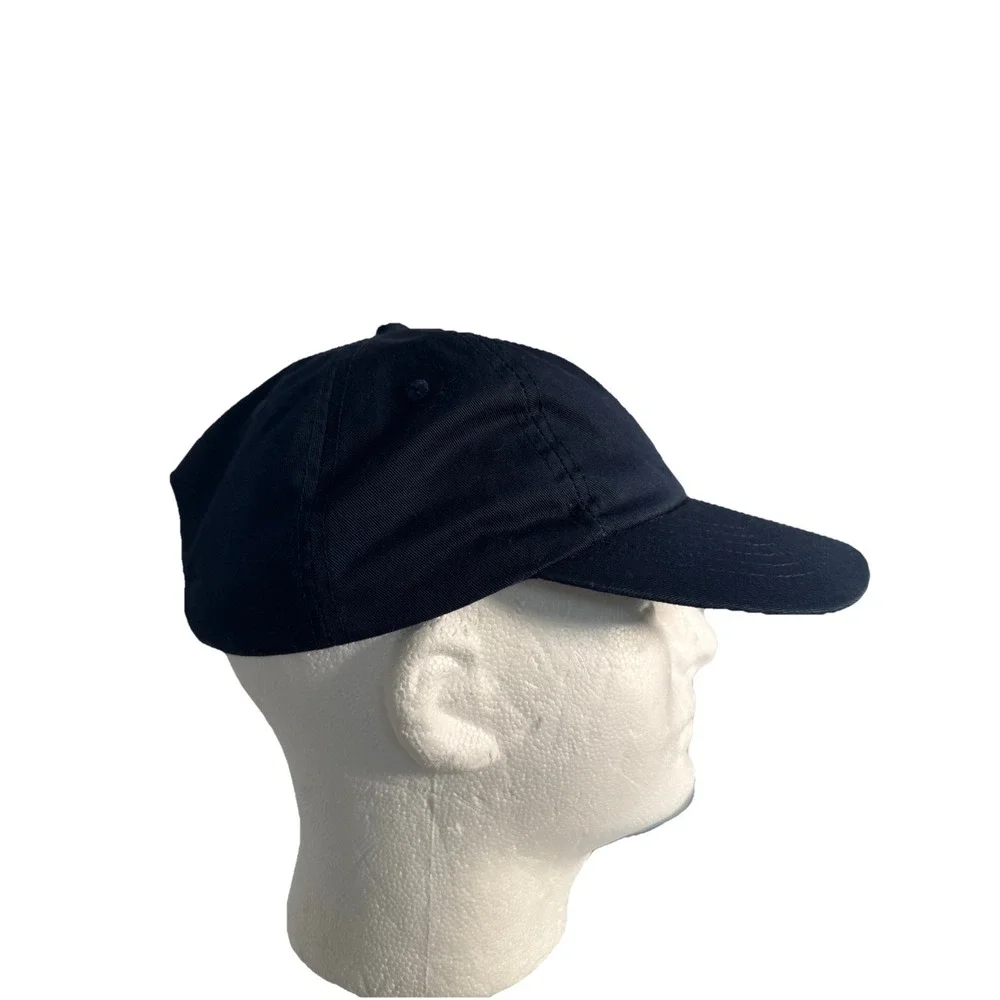 Blank Navy Blue Adjustable Adult Ball Cap‎ Hat